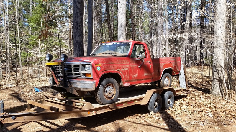 the ‘85 when we finally shipped it off to plow truck heaven